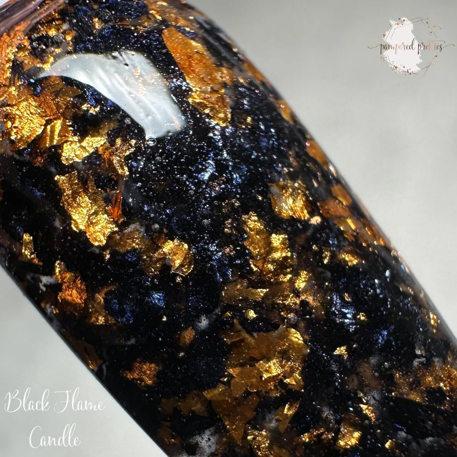 Black Flame Candle