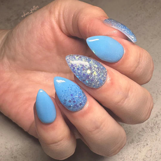 March Aquamarine Birthday Duo