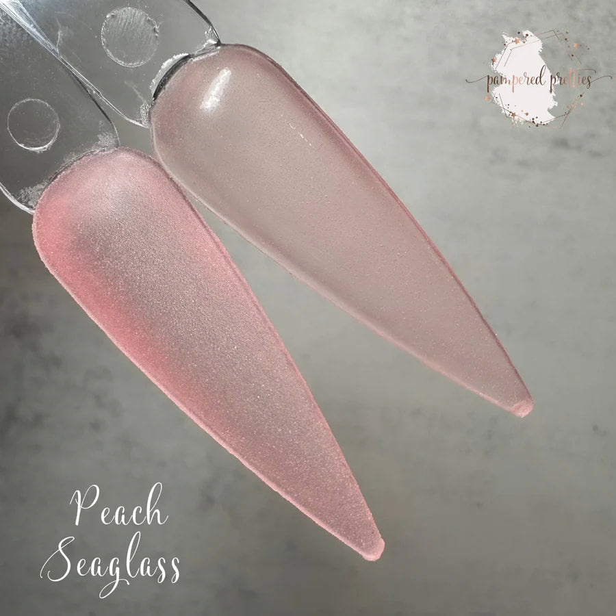 Peach Seaglass